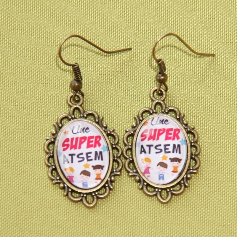 Boucles d'oreilles Atsem