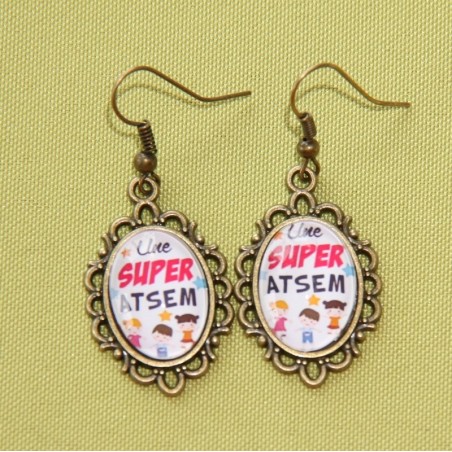Boucles d'oreilles Atsem