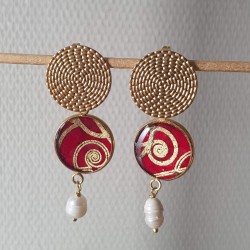 Boucles d'oreilles Galilée